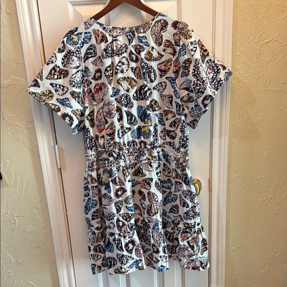 Anthropologie Multicolor Butterfly Somerset Dress - Picture 7 of 7